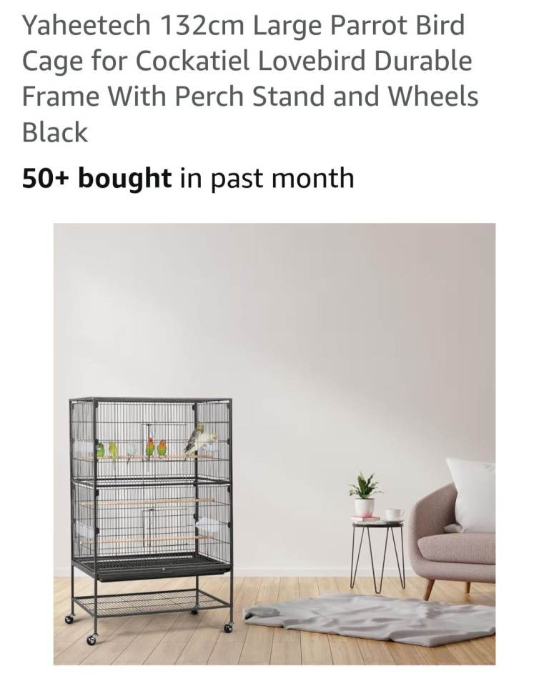 Large Parrot cage