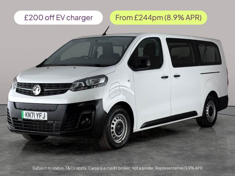 2022 Vauxhall Vivaro Life 100kW Combi L 50kWh 5dr Auto MPV ELECTRIC Automatic
