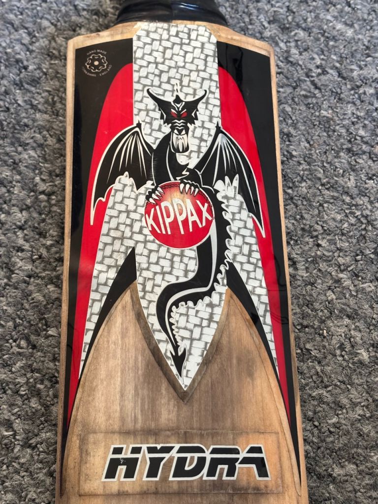 Kippax Hydra Long Handle Cricket Bat No Cracks Or Damage 