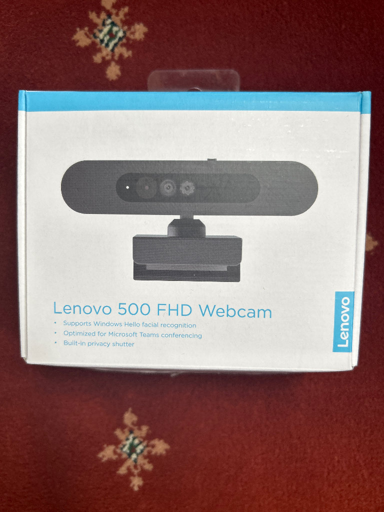 Lenovo 500 FHD Webcam (new)