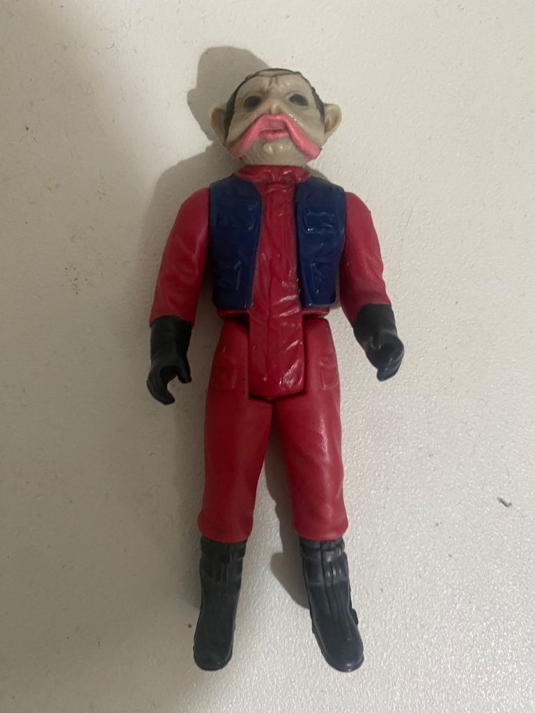 1983 Nien Nunb Star Wars action figure 