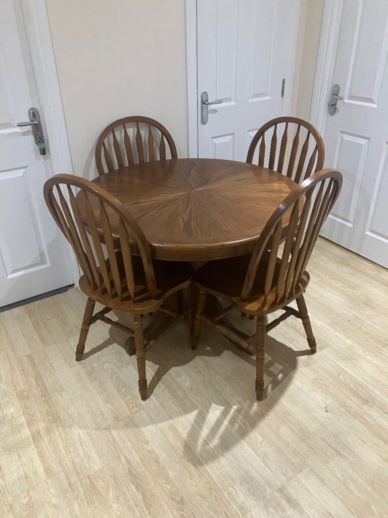 image for Cottage type table and chairs 