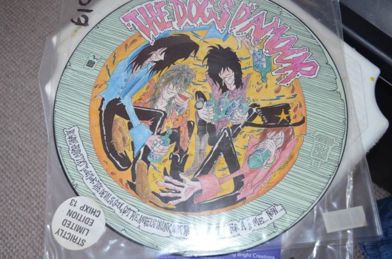 CHIXP 13 12" 45RPM '89 THE DOGS D'AMOUR "HOW COME IT NEVER RAINS" ORLAKE PIC EX
