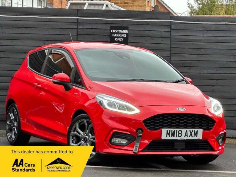 2018 Ford Fiesta 1.0T EcoBoost ST-Line X Euro 6 (s/s) 3dr HATCHBACK Petrol Manual