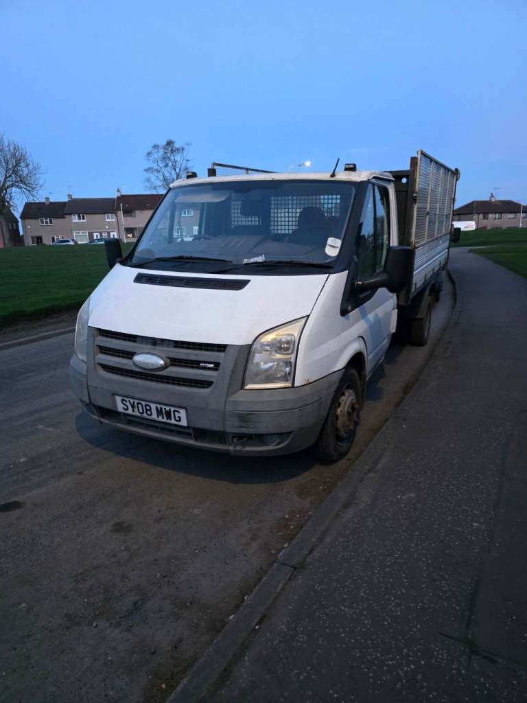 Ford transit caged tipper