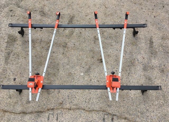 Paddy Hopkirk Universal GUTTER MOUNT Car Roof Bars with Child / Adult Bicycle Carriers - Classic  