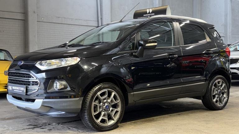 FORD ECOSPORT 1.0 T EcoBoost Titanium Black 5dr 9STAMPS+1 KEEPER+HEATEDLEATHER