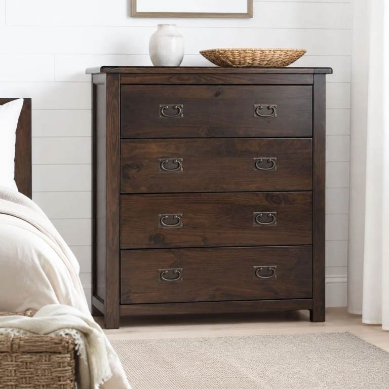 Set of 3 x Rustic Chest of Drawers – Sale at £145 New costs £653