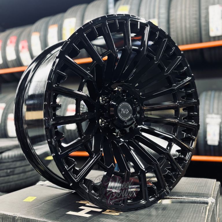 20” 6x139.7 Hawke Nevada Ford Ranger VW Amarok Alloys New Black Wheels