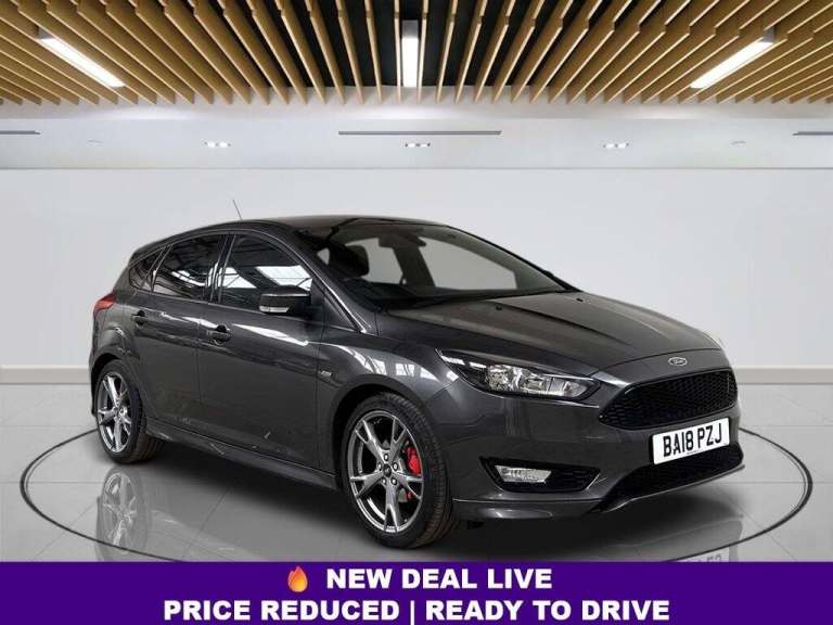 2018 Ford Focus 1.0T EcoBoost ST-Line X Hatchback 5dr Petrol Manual Euro 6 (s/s) (140 ps) Hatchba...