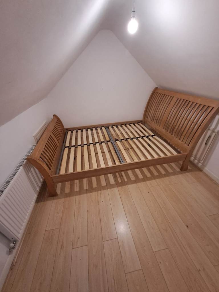 Sleigh King Size Bed