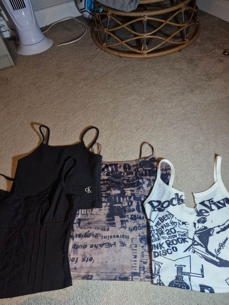 image for Y2k strappy tops bundle