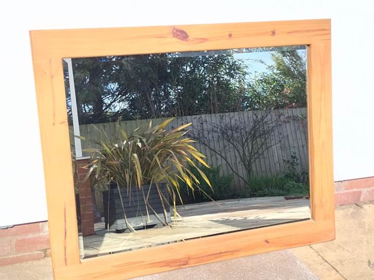 Wooden Framed Mirror