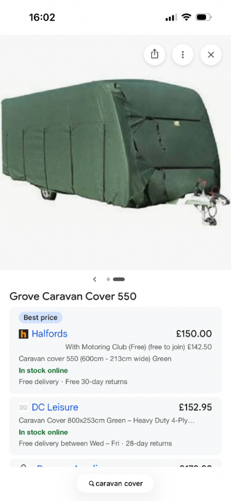 Caravan Cover