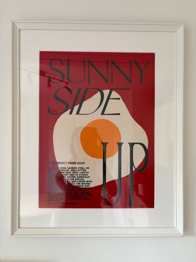 Sunny Side Up Framed Print A3