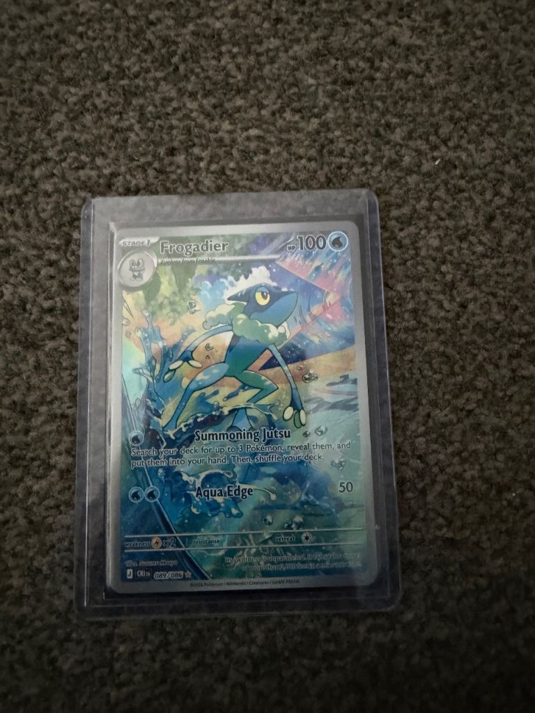 Pokemon Frogradier Card – Rare Collectible
