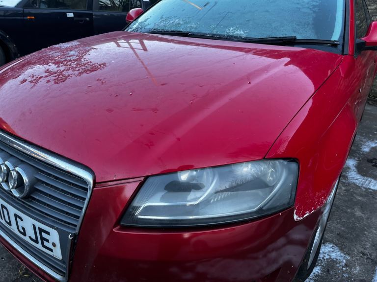 AUDI A3 8P 08-12 PASSENGER HEADLIGHT HALOGEN 