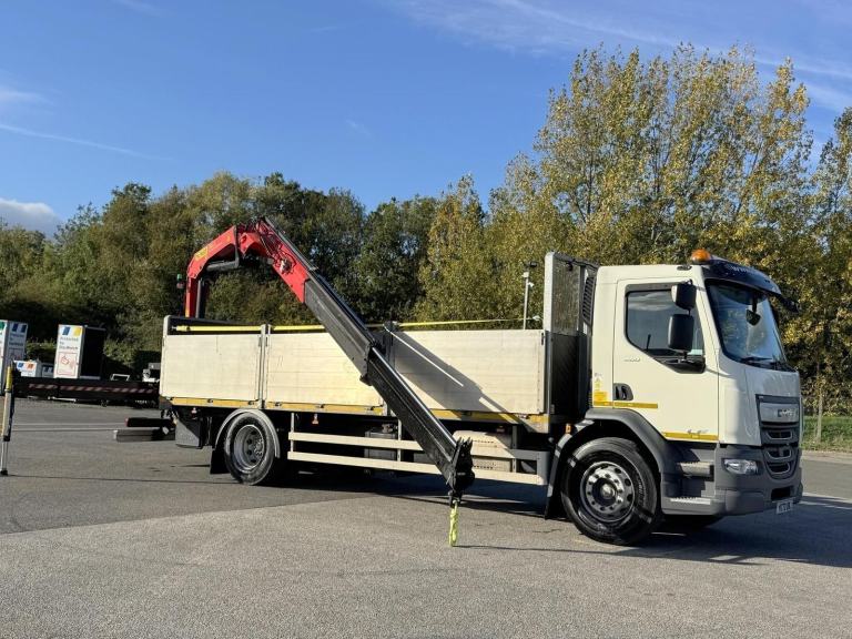 2020 70 Plate Euro 6, DAF LF260 18t 4x2 Rear Mount Crane Vehicle 