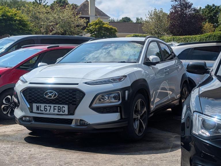 2018 Hyundai KONA 1.0 T-GDi Blue Drive Premium SE Euro 6 (s/s) 5dr HATCHBACK Petrol Manual