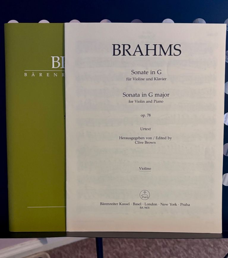 Urtext Edition Violin Music Books (buy separately or all)