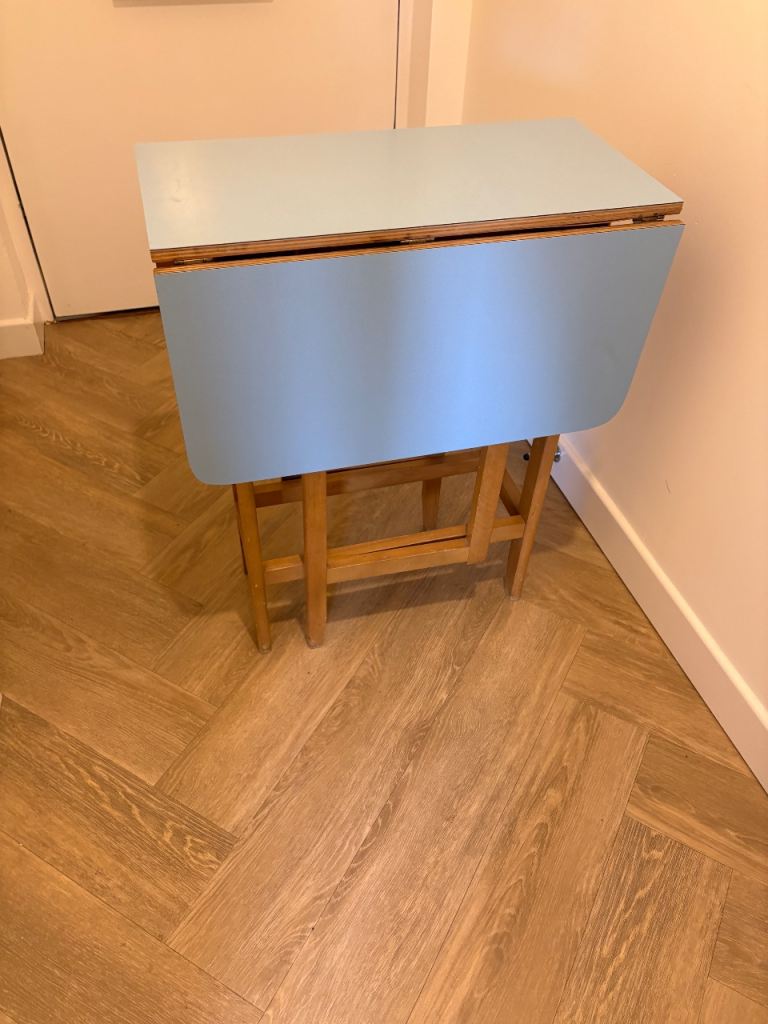 Folding Formica kitchen table 