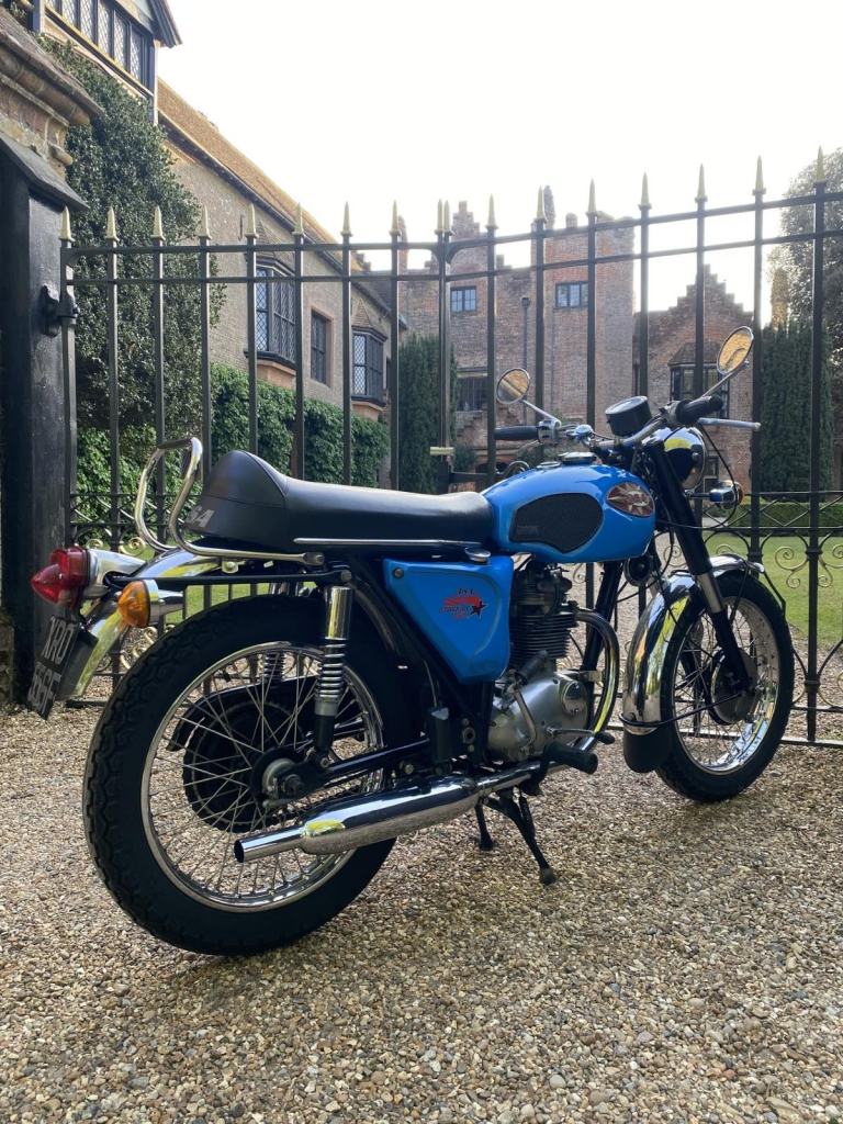 1967 BSA B25 250 Starfire Barracuda Classic, Heavily Documented + Buff Log Book: