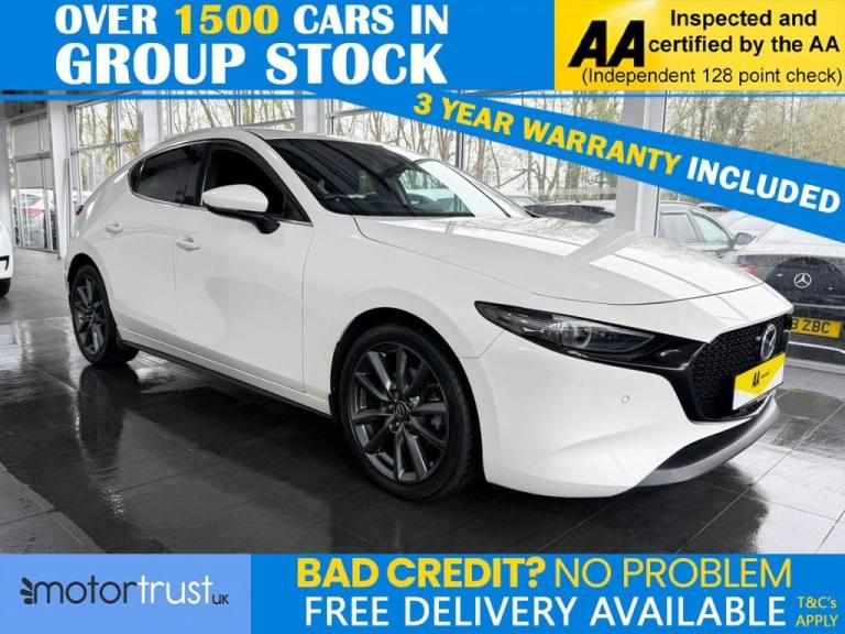 2020 Mazda Mazda3 2.0 SKYACTIV-G MHEV Sport Lux Hatchback 5dr Petrol Manual Euro 6 (s/s) (122 Hat...