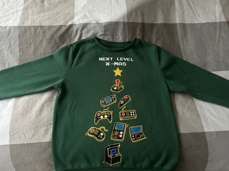 image for Kids Xmas jumper age 9-10