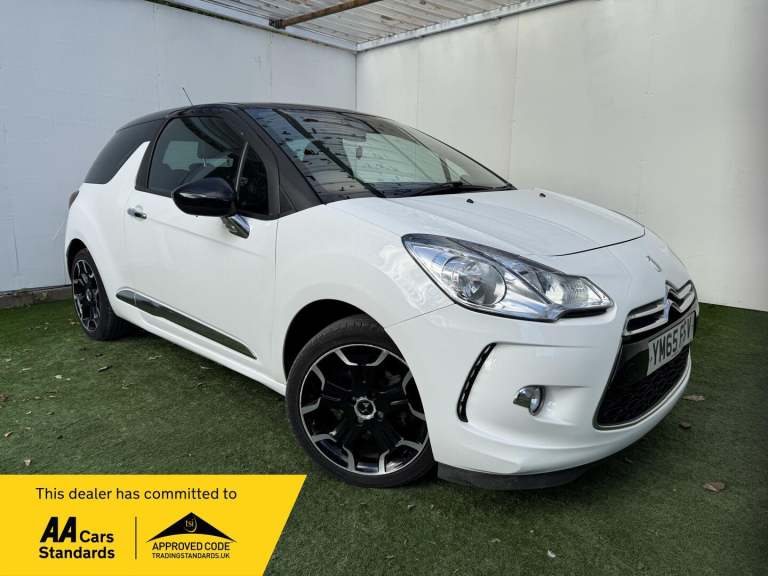 2015 DS Automobiles DS 3 1.2 PureTech DStyle Euro 6 (s/s) 3dr HATCHBACK Petrol Manual