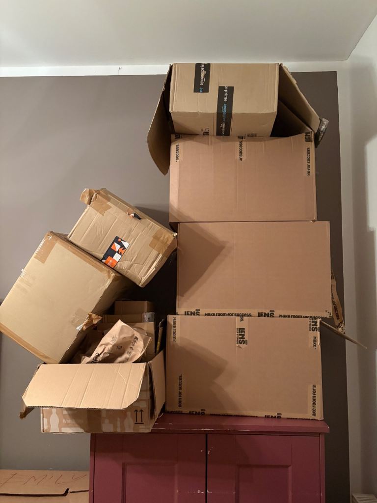 Free cardboard boxes