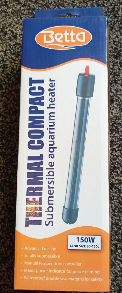 Aquarium heater and airstone