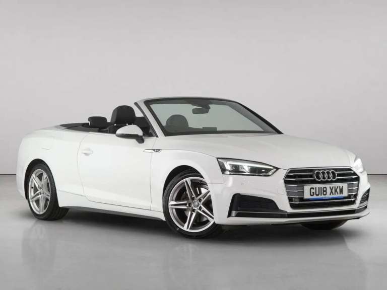 2018 Audi A5 Cabriolet 2.0 TFSI S line Convertible 2dr Petrol Manual Euro 6 (s/s) (190 ps) Conver...