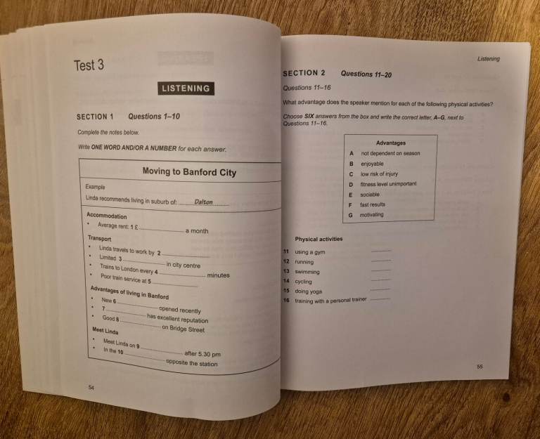 IELTS Academic Books 13, 17 and 18