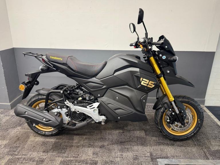 BRAND NEW YAMASAKI TY125 LEARNER LEGAL- TWIST AND GO AUTOMATIC MOTORCYCLE 125CC