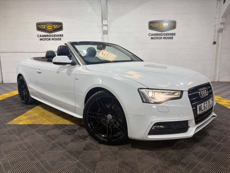 2013 Audi A5 Cabriolet 2.0 TDI S line Special Edition Euro 5 (s/s) 2dr CONVERTIBLE Diesel Manual