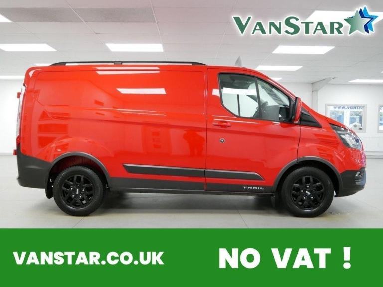 2021 TRANSIT CUSTOM 300 2.0 EBL 170 BHP SWB TRAIL EDITION ( SAT NAV / NO VAT )