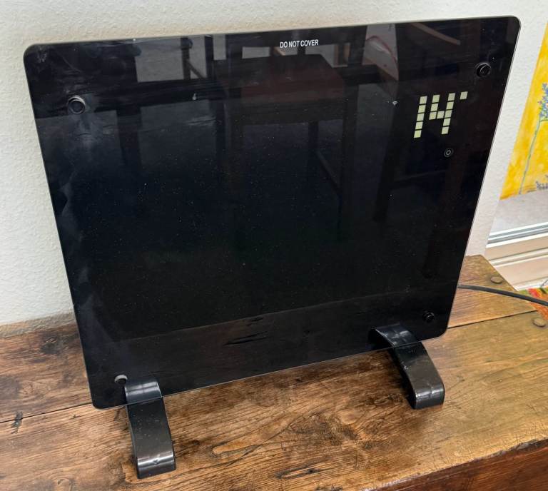 Devola Wifi Enabled Smart Electric Glass Panel Heater 1000W