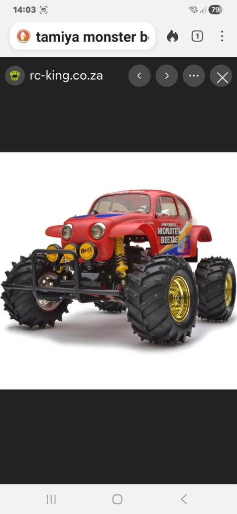 Vintage tamiya radio control car 
