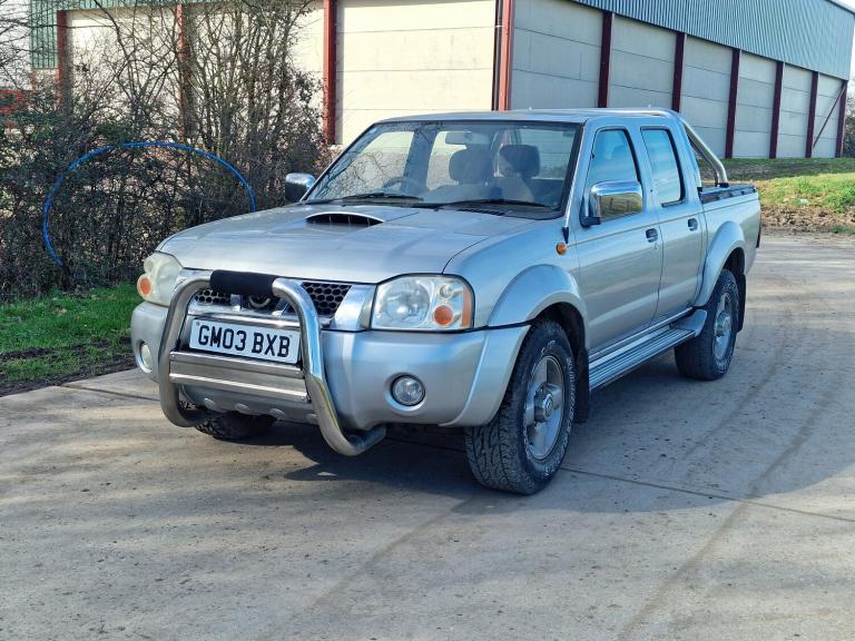 2003 Nissan NAVARA D22 2.5 DI 4X4 Double Cab  Low 95k Miles  Drives Perfect
