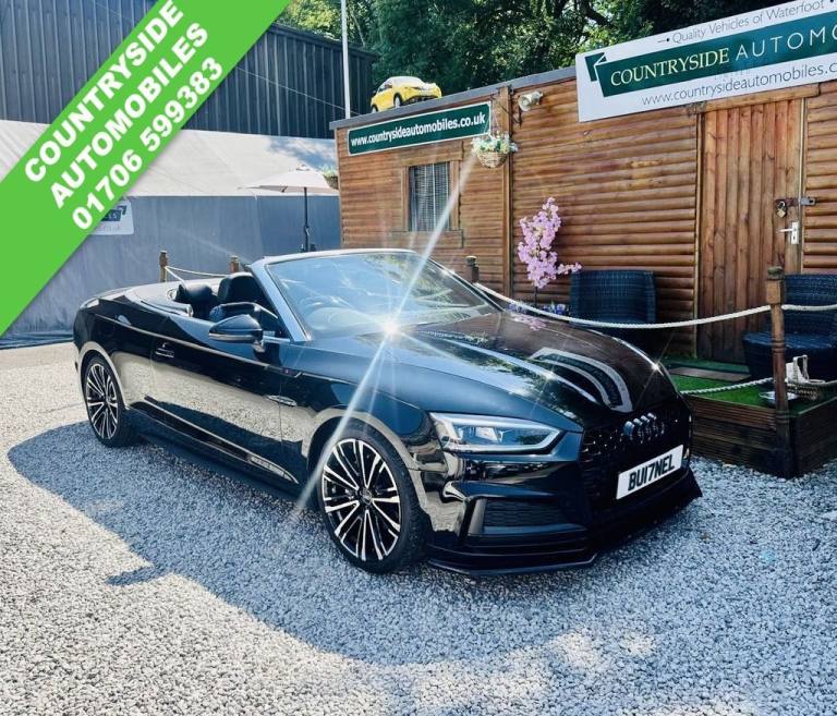 2017 Audi A5 Cabriolet 2.0 TDI S line Convertible 2dr Diesel S Tronic Euro 6 (s/s) (190 ps) Conve...