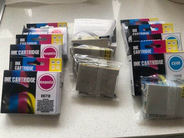 Epson compatable inkjet printer cartridges