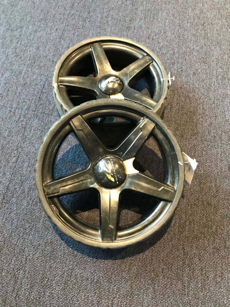 Powakaddy electric trolley wheel
