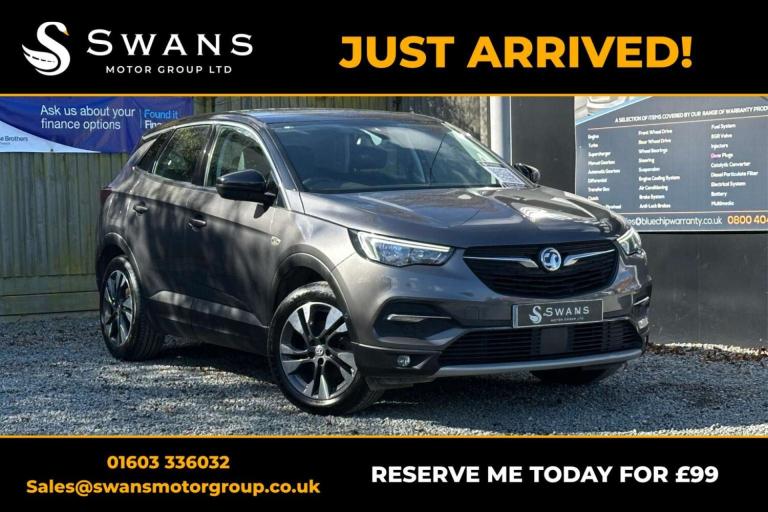 2019 Vauxhall Grandland X 1.5 Turbo D Sport Nav 5dr HATCHBACK DIESEL Manual