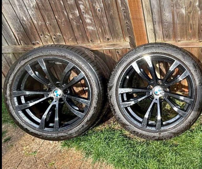 BMW X5 alloys brand new wheels and tyres 