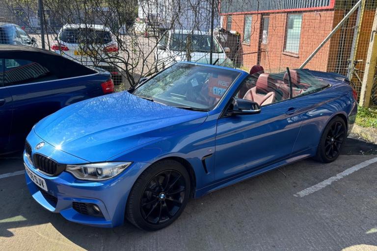 2016 BMW 4 Series 420d [190] M Sport 2dr Auto [Professional Media] CONVERTIBLE Diesel Automatic