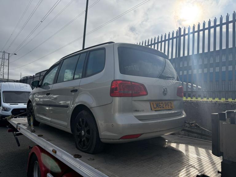 2012 Volkswagen Touran S TDI DSG Auto MPV Silver Diesel