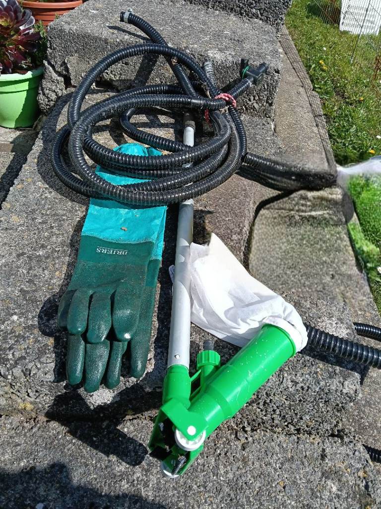 Garden fish pond cleaner 