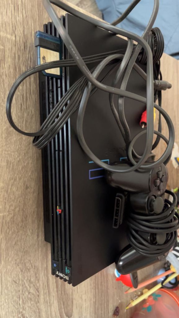Ps2 console. 