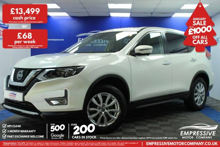 2019 69 NISSAN X-TRAIL 1.7 DCI ACENTA PREMIUM SUV 5DR DIESEL MANUAL 4WD EURO 6 (