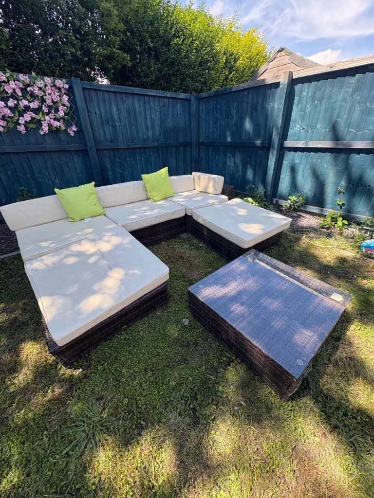 Rattan garden set
